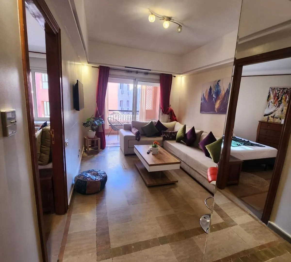 Appartement Patio Centre Gueliz location
